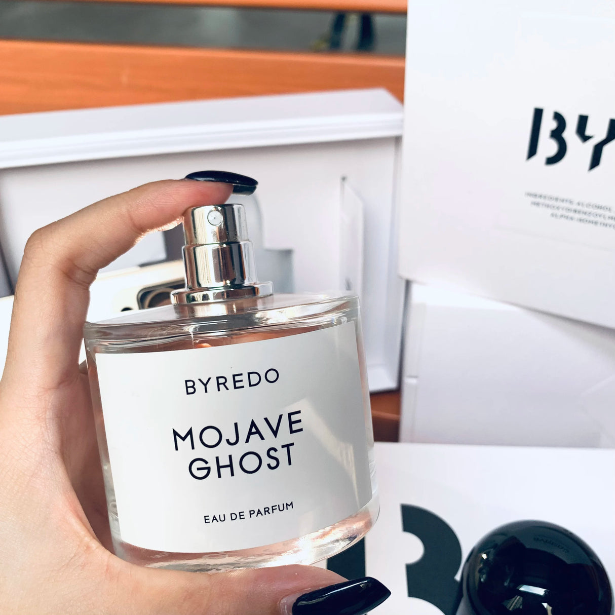 BYREDO MOJAVE GHOST Perfume Spray - 100ml/3.3oz, fresh and long-lasting, holiday gifts
