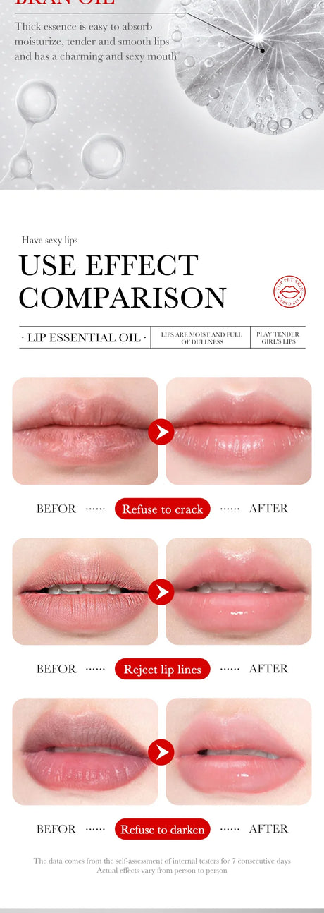 Lip Booster Plumping Serum Oil Hyaluronic Acid Moisturising Sexy Plumping Enhancer Stimulant Free Brightening Lightening Lines