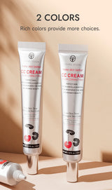 1PC/2PCS 45ml Brightening CC Cream Centella Asiatica Repairing BB Cream Natural Concealing Whitening Foundation Liquid Cosmetics