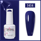 Clou Beaute Gel Nail Polish Neon Brown Royal Blue Red Green Pastal Nude Nail Art Varnishes Gel Lacquer HEMA/TPO FREE UV Gel Nail