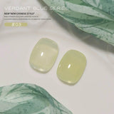 MN 12ML Selling Mint Mambo Gel Nail Polish ilky Green Blue-green Series Gel Polish Blue Nails Green Nail Summer Nail Spring Nail