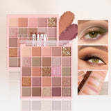 25-color eye shadow tray, oatmeal milk tea tray, sparkling powder, pearl sequins, gentle orange brown, affordable eye shadow