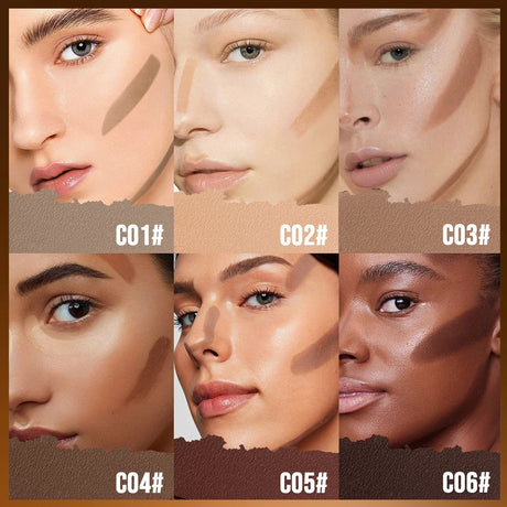 1PC Cover Dark Circles and Acne Marks, Concealer Stick, Body Shadow, Nose Shadow, Contour Stick To Create Flawless Makeup