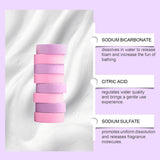 Rose Lavender Aromatherapy Shower Steamers Tablets Home Spa Relax Body Mental Relaxation Bath Products Shower Steamers Tablets
