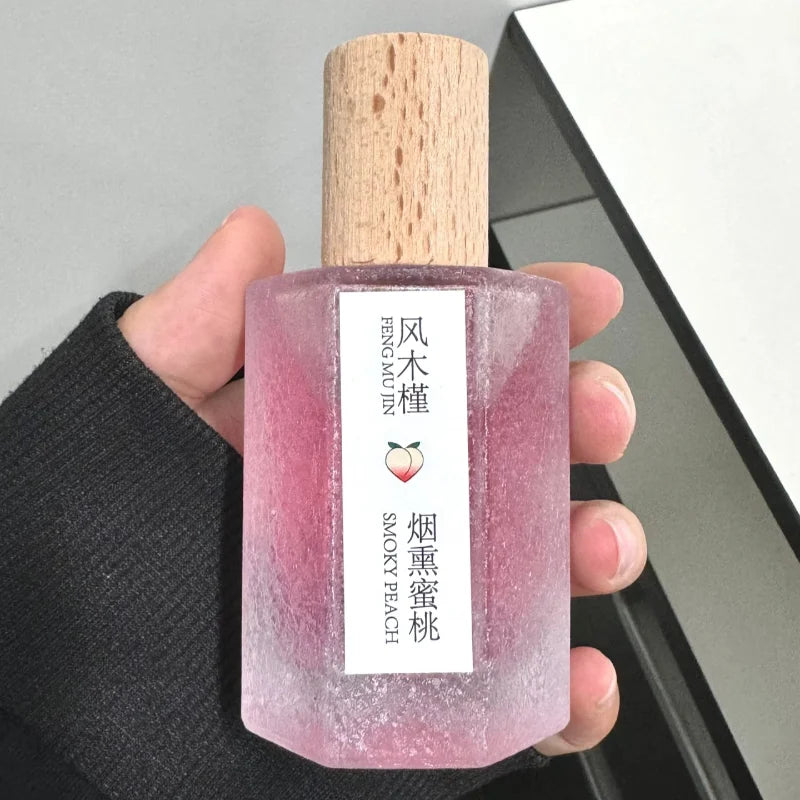 Peach Watermelon Perfume Natural Fresh Fruity Scent Charm Fragrance Women's Date Vibrant Perfume Body Spray Eau De Toilette