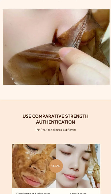 Aiheno Deep Hydration Moisturizing Control Oil Pore-Cleansing Mask Deep Clean Quick Absorption Peel-Off Mask，Peel-off Mask