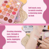 Eye Shadow Palette Five-page Flipbook Matte Pearlescent Lasting Non-smudge Multi-function Blush Contouring Highlighter Makeup