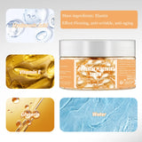 Fullerene Placenta Serum. With Elastin Vitamin E Glycerin. Firming Anti-Wrinkle Anti-Aging. Day Night Use Formula. 50 Pieces.