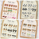 20Pcs Lovely Hello Kitty Cartoon Nail Accessories for Summer Fun Nail Charms Designed for Beautiful Girls