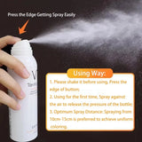200ml 2bottles Whitening Concealer Sunscreen Isolation Spray Waterproof V7 Hydration Moisturizing Body Foundation