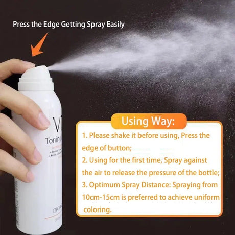200ml 2bottles Whitening Concealer Sunscreen Isolation Spray Waterproof V7 Hydration Moisturizing Body Foundation