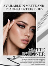 ART VALUE Creamy Texture Matte Eyeliner Pencil Easy Coloring Sweat Proof Eyeshadow Pencil Long Lasting Shimmer Eyeliner Makeup