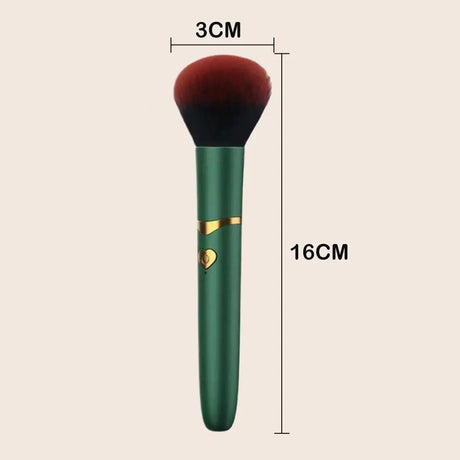 2 In 1 Electric Multi-Function Makeup Brush Foundation Make-Up Massage Vibration Powder Blusher Makeup Tools Makeup Brush