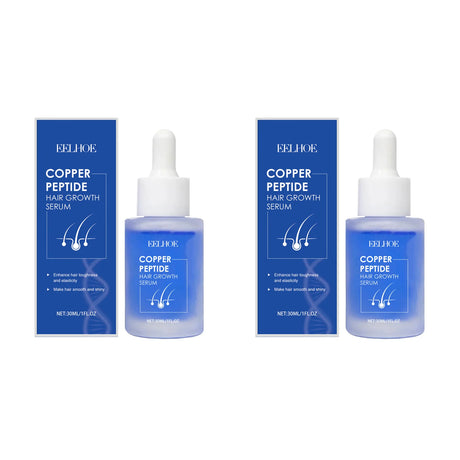 Copper Peptide Hair Density Serum Nourishing Scalp Strengthening Hair Follicles Anti Breakage Fuller Healthier Hair Lightweight & Fast Absorbing