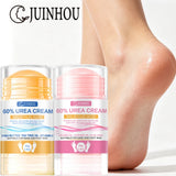 JUINHOU 40g2pcs 60% Urea Portable Foot Cream Stick Salicylic Acid Exfoliating Moisturizer Cracked Heel Repair Dry Skin Foot Care