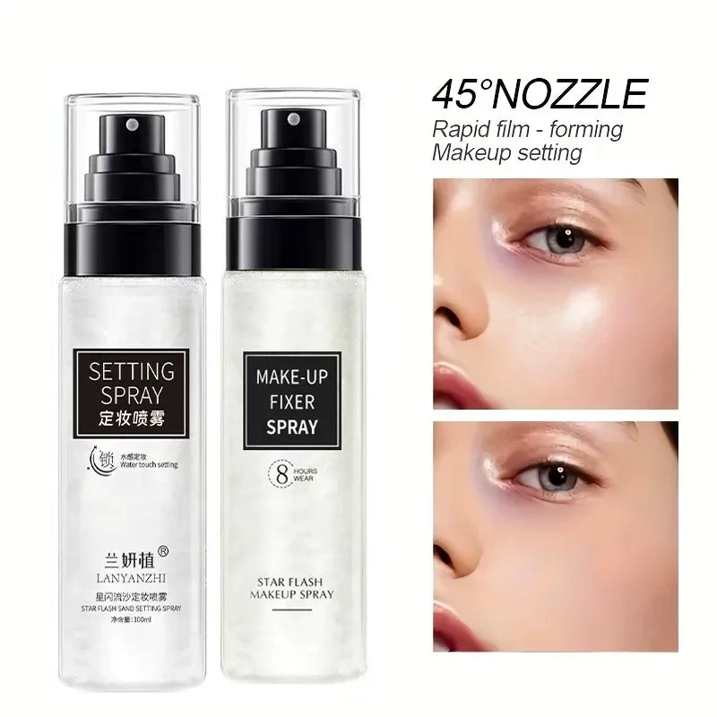 Makeup Fixer Spray Waterproof Sweatproof Long Lasting Oil Control Hydrating Makeup Fixing Setting Spray Cosmetics