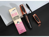 Black 4D Fiber Mascara Thick Lengthening Volumizing Waterproof Sweatproof Long Lasting Eyelash Extension Eye Makeup Cosmetics
