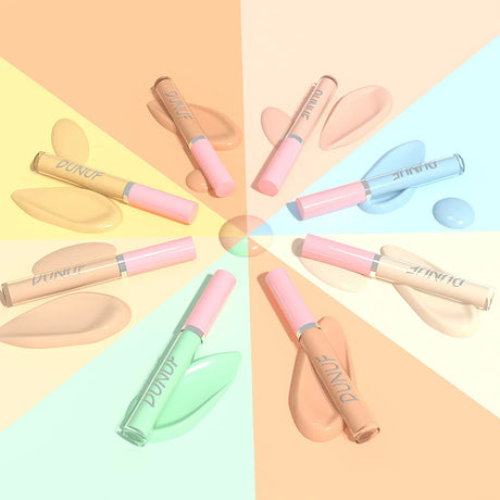 Waterproof Liquid Concealer Stick Foundation & Moisturizer Orange & Green Color Correcting Covers Acne Dark Circles & Contours