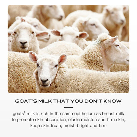 Goat Milk Body Wash Original For Smooth Sensitive Skin, Non-Irritation Mostiurizing PH Balancing Body Cleanser With Herb Complex