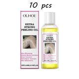 110ML Body Peeling Oil Gentle Remove Dead Skin Moisturizing Glowing Skin Tone Firming Smoothing Massage Body Exfoliating Oil