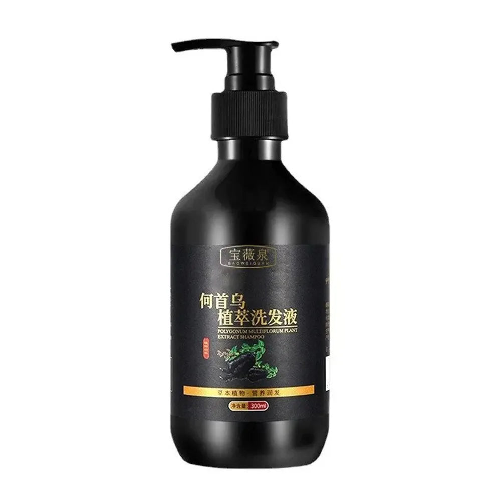 Herbal Polygonum Multiflorum Shampoo Oil Control, Dandruff Control, Itchy Relief Shampoo for Men and Women