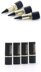 MissRose Waterproof Eyeliner Gel Matte - 24H Quick-drying Rich Pigment Single Head Gel Pencil Smudge-proof Long-lasting Black