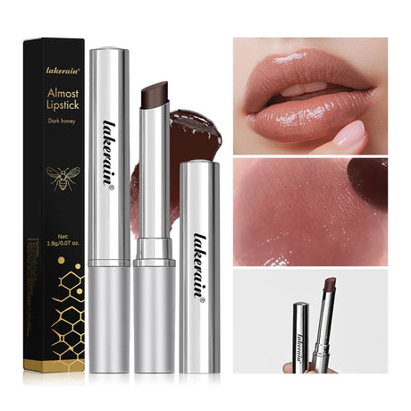 Honey Lipstick Long Lasting Moisturizing Natural Lip Plumper Makeup Lip Plumping Gloss Cosmetics Exfoliating for Lip