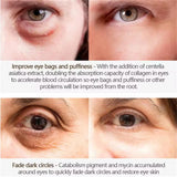 Instant Eye Bag Removal Cream Collagen Anti-Wrinkle Fade Fine Lines Firming Skin Anti Dark Circle Puffiness Brighten Eye Care