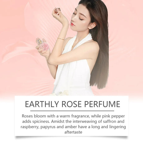 Perfume Womens Long Lasting Enchanter Rose Floral Fragrance Body Sprays Moisturize Fresh Scent Skin Deodorant Pheromone Perfumes