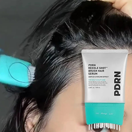 Pdrn Reedle Shot Brush Hair Serum Nourishing Strengthening Hair Care Essence Improve Scalp Environment For Daily Scalp Care