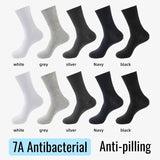MiiOW Big Size Sock Men Pure Cotton Sock Anti Odor Fat Feet Elastic Widened Loose Sock Compression Sock Elderly Non-Binding Sock