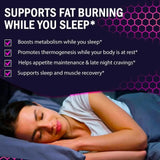 Nighttime Metabolism Gummies - Tone Up Capsules for Bloating & Metabolism, Appetite Suppressant