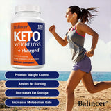 Keto Capsules, Appetite Suppressant, Support Daily Metabolism, Body Management, Detox, Energy & Immune System Wellness