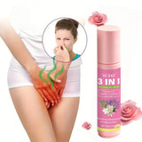 20g of 3-in-1 Intimate Care Solution, Lasts for 72 Hours, Eliminates Odor and Stickiness, Suitable for Underarms, Hands, Feet, and Private Body Areas, Unisex