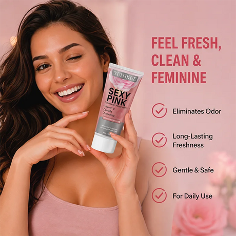 YUITIKUE Women Intimate Care Cream Vitamin C Centella Chamomile Gentle Moisturizing Smooth Daily Private Area Skin Care 60g