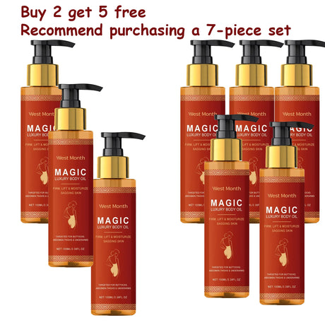 West Montr Body Tightening Moisturizing Oil Daily Care Nourishing Skin Softener for Tightening And Moisturize