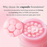 Niacinamide Collagen PDRN Face Cream - Korean Pink Capsule Moisturizer, Non Greasy & Brightening for Uneven Skin Tone