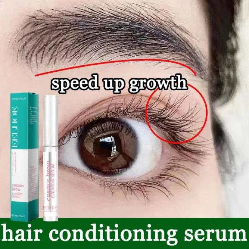 Fast Eyebrow Growth Serum Eyelash Hair Growth Anti Hairs Loss Product Prevent Baldness Fuller Thicker Lengthening Eyebrow Makeup
