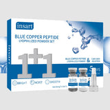 Blue Copper Peptide Lyophilized Powder Set Moisturzing Whitening Face Serum Anti Wrinkle Smooth Tender SkinCare Brighten Essence