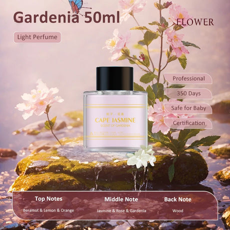 50ml Gardenia Essential Perfume Oil for Car Diffuser Fragrance Air Fresheners Cars Aroma Diffusers Flavoring Oil Cologne Ocean