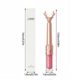 Moisturizing Cream Lip Gloss Autumn/Winter Moisturizing Liquid Lipstick Long lasting Non greasy Lip Makeup Christmas brown