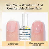 LIMEGIRL 3pcs/Kit Nail Art Soaking Base Coat Clear Coat Nail Polish with Cuticle Nail Care Softener UV Gel Multipurpose Nail Kit