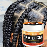 Styling Braiding Gel Wax Carbomer Long Lasting Strong Hold Pomade Anti-Frizz Smooth Hair Finishing Shaping Hair Edge Control