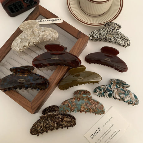 Vintage Hair Clips Korean Hair Clip Large Claw Clip Y2K Accessories Hair Accessories For Women