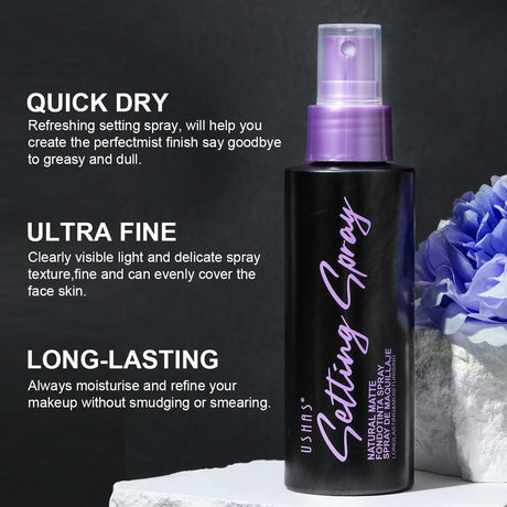 Cooling Makeup Setting Spray 110ml – Oil-Control Hydrating Waterproof Long-Lasting Unisex for All Skin Types