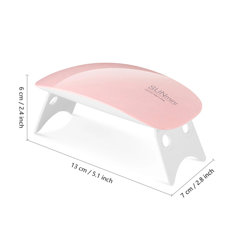 LINMANDA Professional USB Electric Nail Drill Polish File Kit with UV LED Nail Lamp Gel Manicure Dryer Lamp Acrylic Starter Set