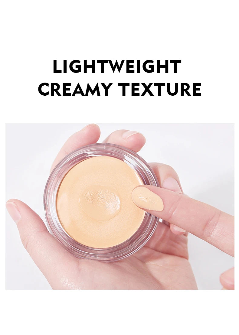 Matte Concealer Cream: Waterproof, Lightweight & Long-Lasting Full Coverage For Eyes, Acne & Freckles, Makeup Concealer