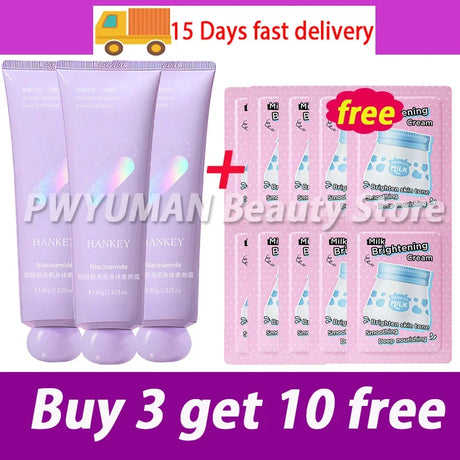 Remove Melanin Nicotinamide Brightening Cream For Dark Skin Effective Lighten Thigh Inner Bleach Private Parts Brighten 80g