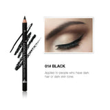 2pcs MENOW 3 Colors Long Lasting Waterproof Eyebrow Pencils Double Use Wooden Pole Eyeliner Permanent Makeup Tattoo Accessories