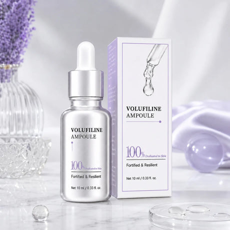 Volufiline Centella Asiatica Serum 10ml Gentle Soothing Moisturizing Facial Ampoule Essence Niacinamide Plumping Fast Absorbing